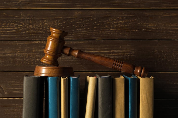 Legal team in a modern office setting