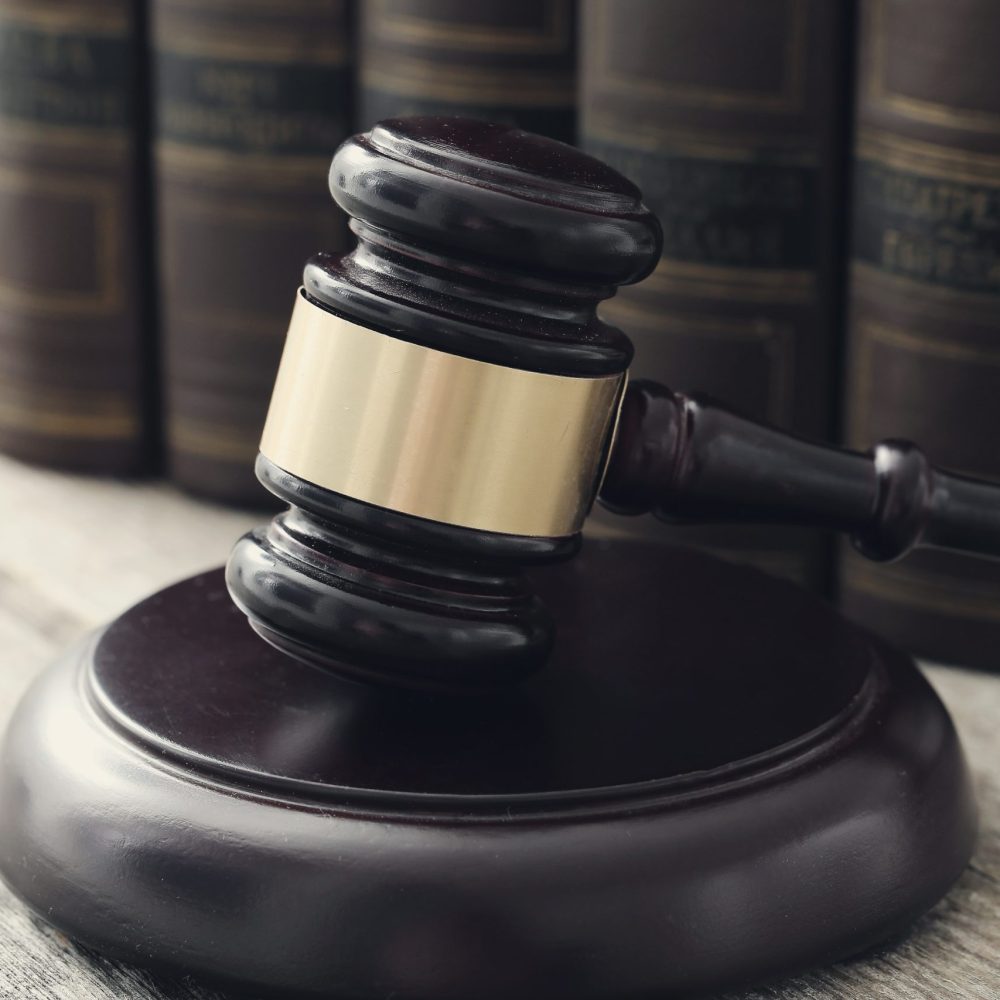 Legal team in a modern office setting